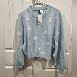 H&M Blue Sweater Medium